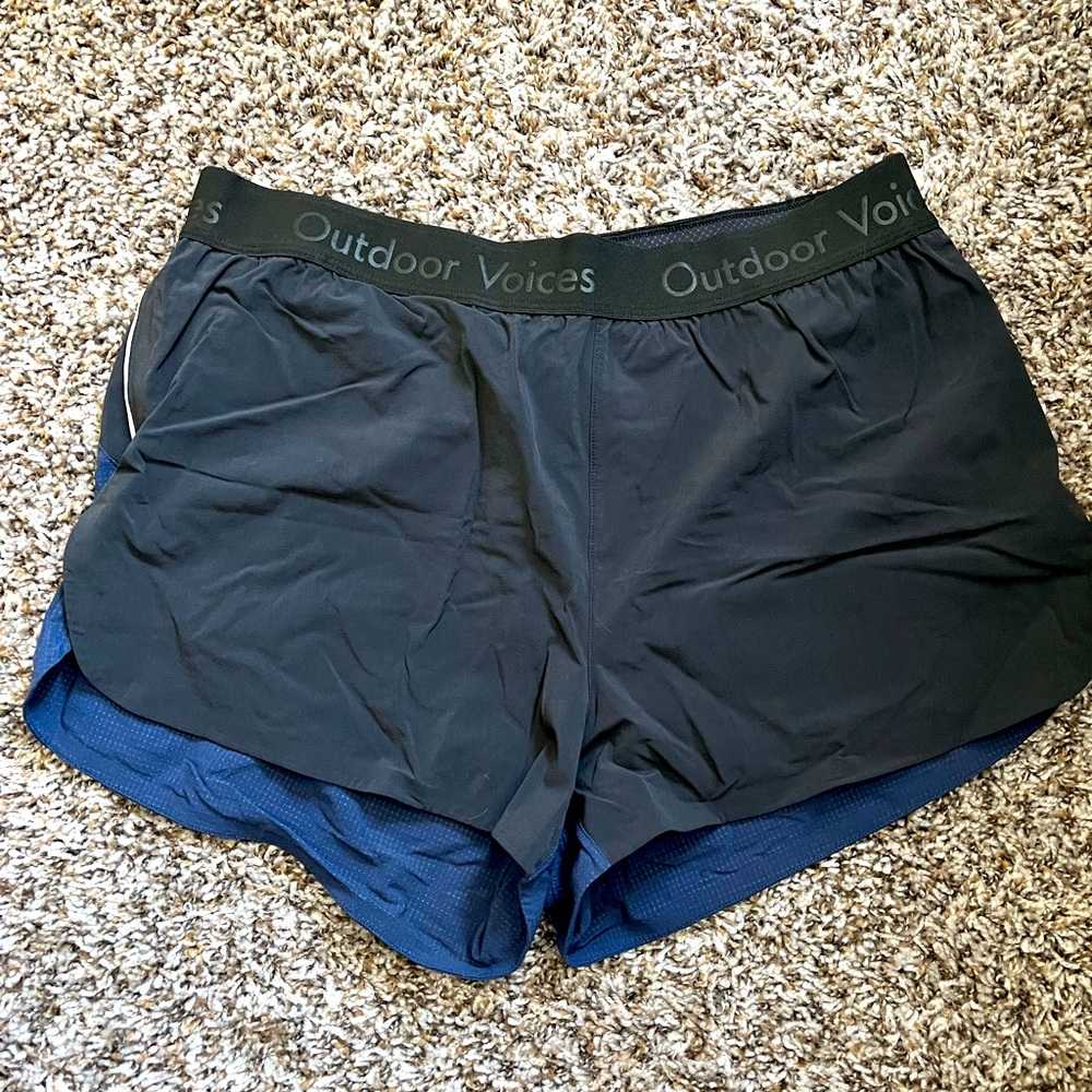 Outdoor Voices Running Shorts Size Medium